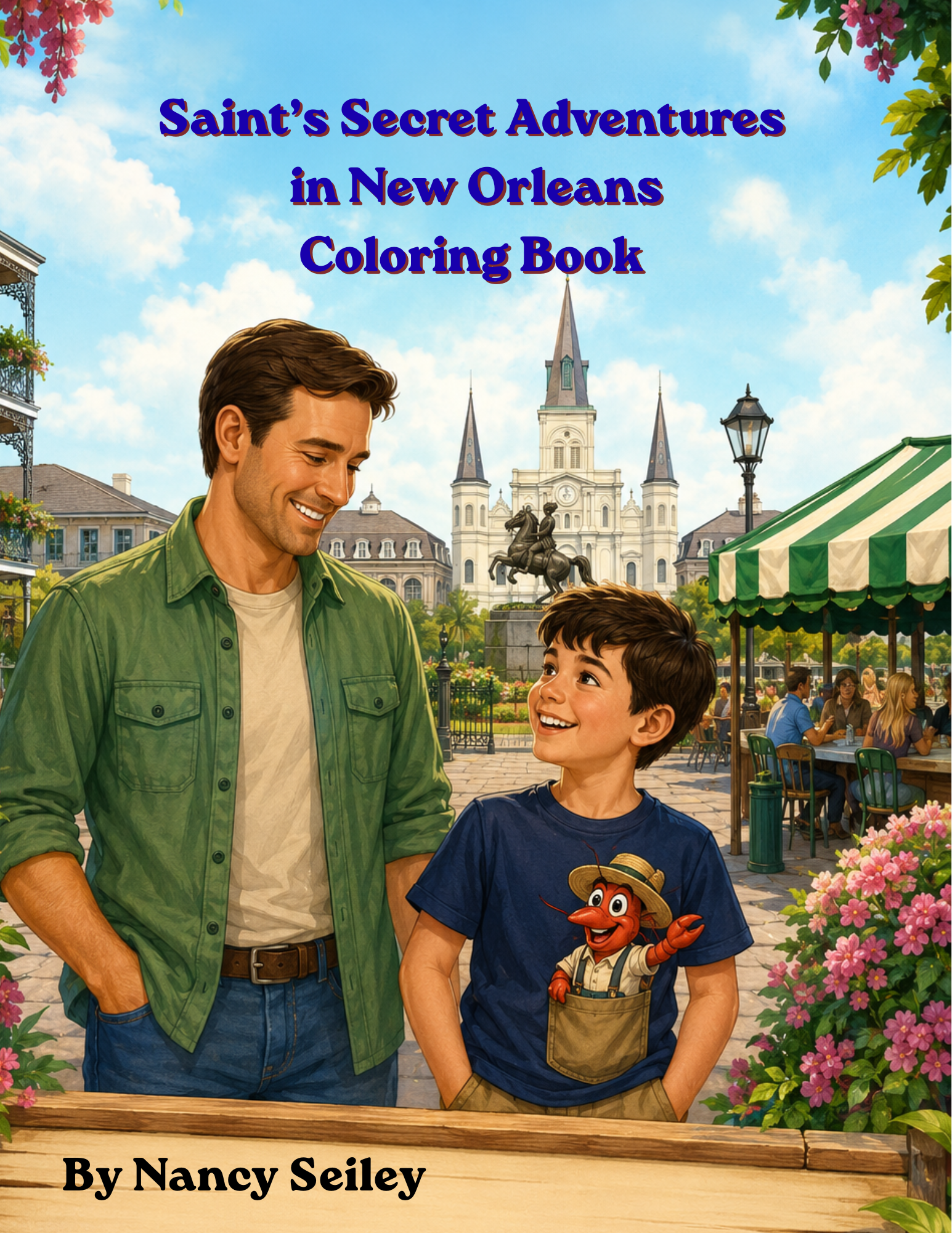 Saint’s Secret Adventures in New Orleans Coloring Book
